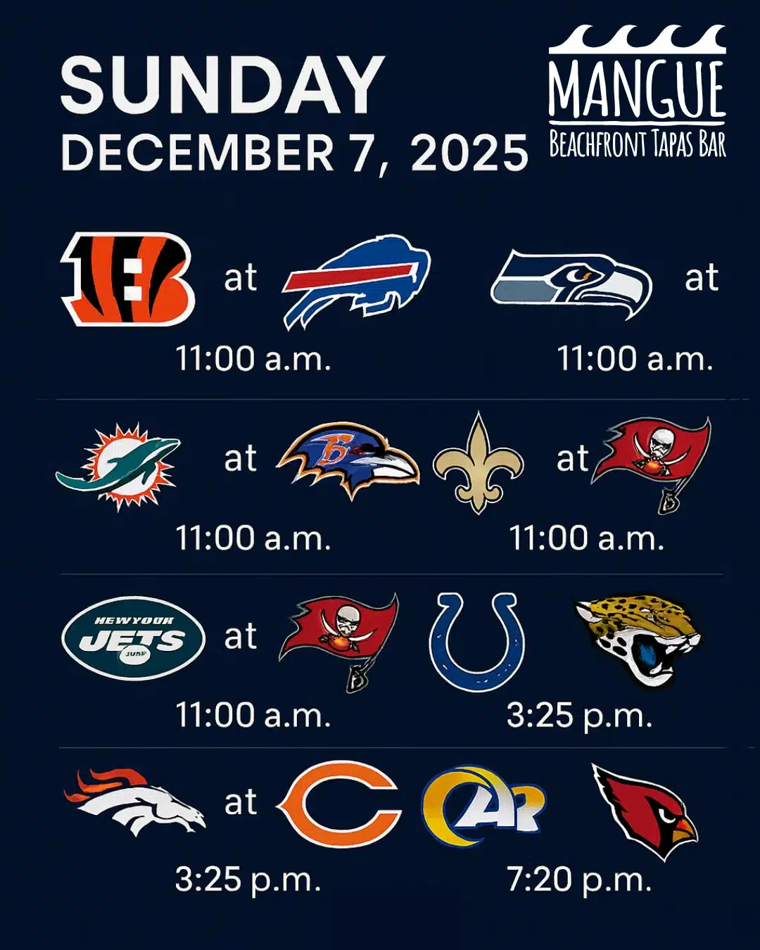 PARTIDOS NFL